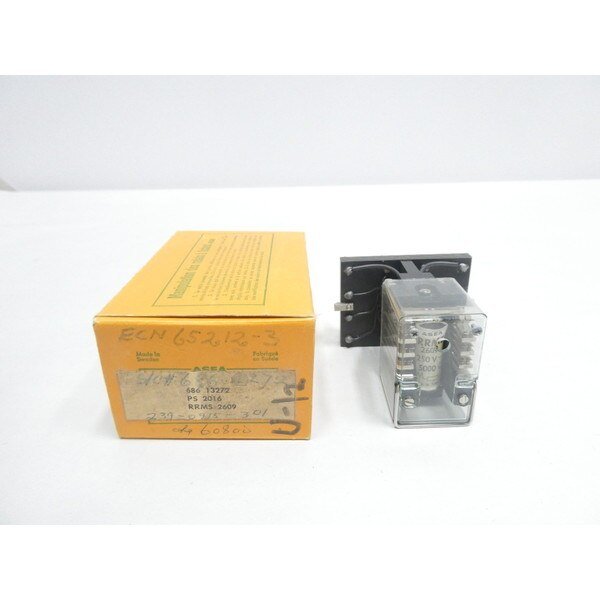 250V-DC CONTROL RELAY, Asea, Mfr#: PS 2016 686 13272 RRMS 2609